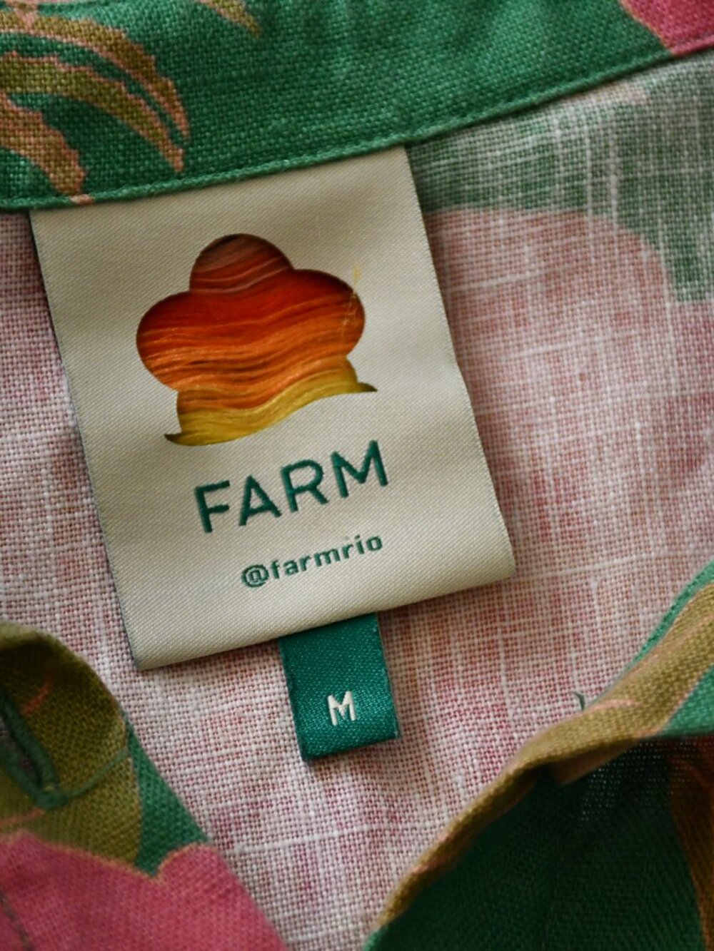 FARM Rio Floral Linen Shirt - Picture 4 of 4